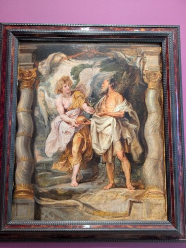 Peter Paul Rubens - Le Prophète Elie nourri par un ange