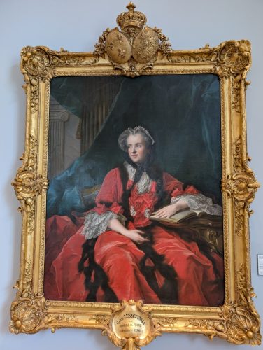 Entourage de Jean-Marc Nattier - Portrait de Marie Leszczynska
