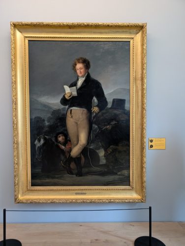 Francisco de Goya y Lucientes - Portrait de Francisco de Borja Téllez-Giron y Pimentel