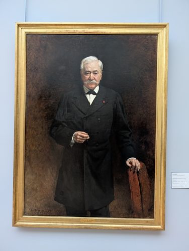 Léon Bonnat - Portrait en pied de Ferdinand de Lesseps
